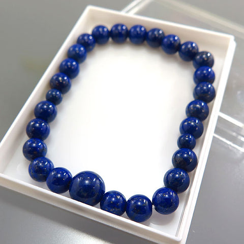 Lapis lazuli 7mm bead bracelet