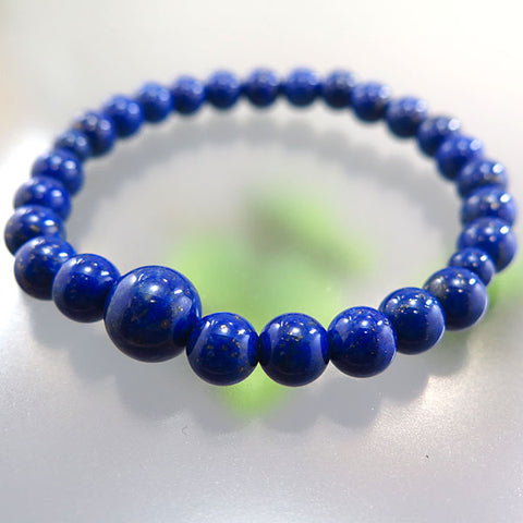 Lapis lazuli 7mm bead bracelet