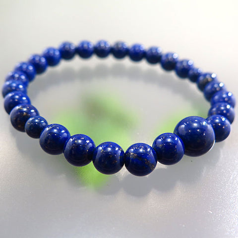 Lapis lazuli 7mm bead bracelet