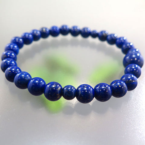 Lapis lazuli 7mm bead bracelet