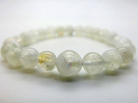 Blue Moonstone 8mm bead bracelet, matching set