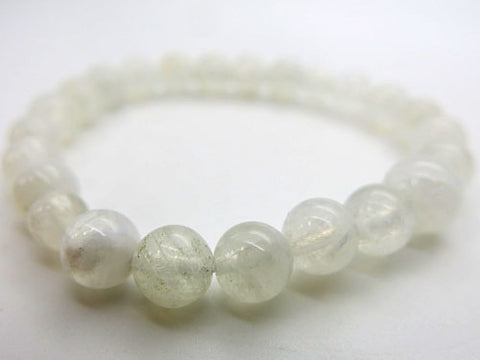 Blue Moonstone 8mm bead bracelet, matching set