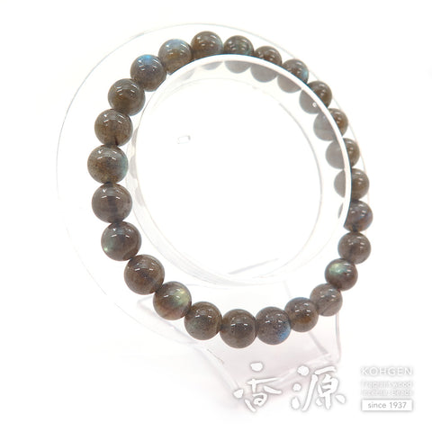 Labradorite 8mm bead bracelet