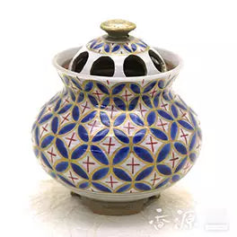 Kyoto ware incense burner