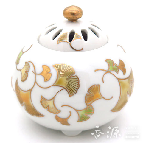 Kyoto Ware Incense Burner – Dancing Ginkgo Design