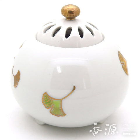 Kyoto Ware Incense Burner – Dancing Ginkgo Design