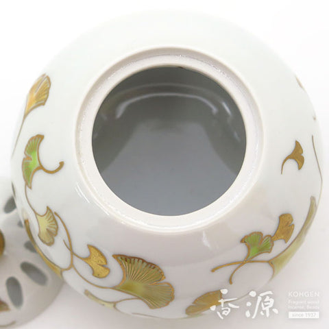 Kyoto Ware Incense Burner – Dancing Ginkgo Design