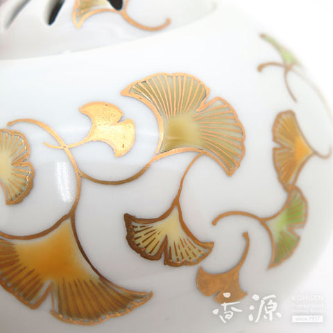 Kyoto Ware Incense Burner – Dancing Ginkgo Design