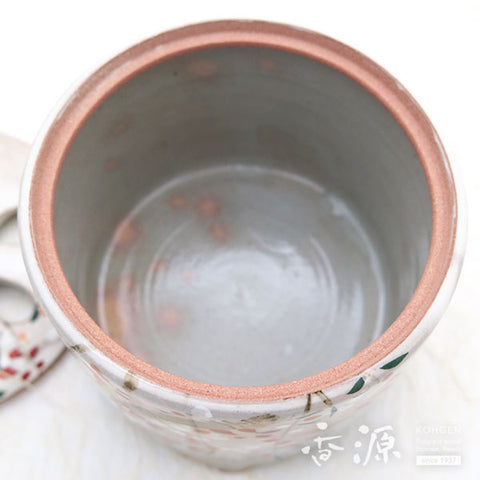 Kyoto Ware Incense Burner – Kenzan Style Cherry & Plum Series