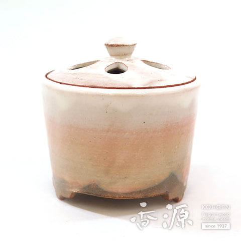 Kyoto Ware Incense Burner – Kenzan Style Plants & Vines Series