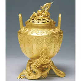 Long Foot Cloud Dragon Lid Incense Burner