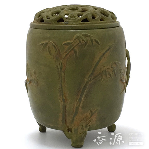 Takaoka Metalwork Sanyu pattern Incense Burner