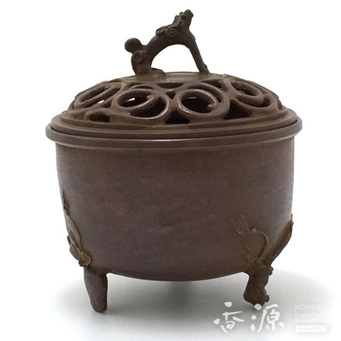 Takaoka Metalwork Hotei pattern Incense Burner