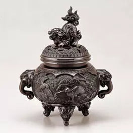 New extra large flower and bird incense burner
