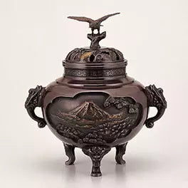 Ihifuji Nitaka Shrine Eggplant Incense Burner