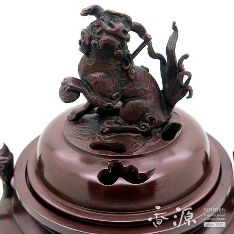 Takaoka Metalwork Incense Burner, Features large