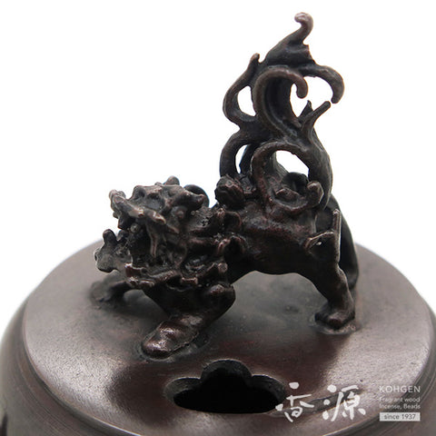 Takaoka Copperware Dragon ground crest Incense Burner