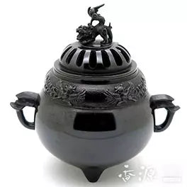 Hoju lion lid incense burner