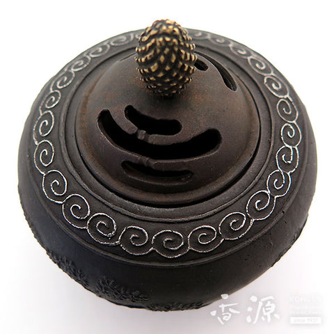 Takaoka Metalwork Sansui Incense Burner