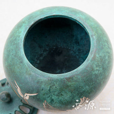 Takaoka Metalwork Incense Burner, Hazuru