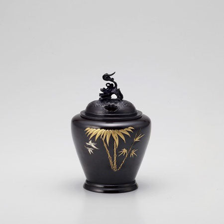 Lion lid incense burner