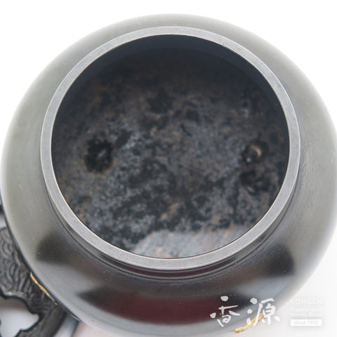 Iron pot-shaped Shikai wave lid incense burner