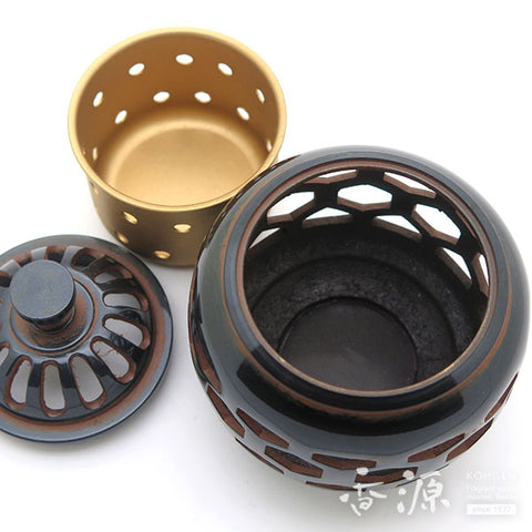 Takaoka Metalwork Kikkousukashi Incense Burner