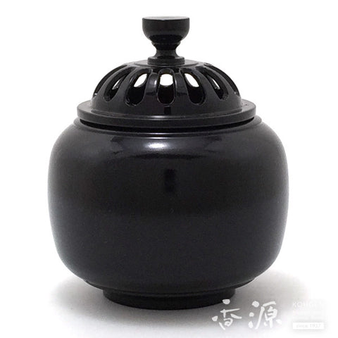 Takaoka Metalwork Incense Burner, Twin Cranes