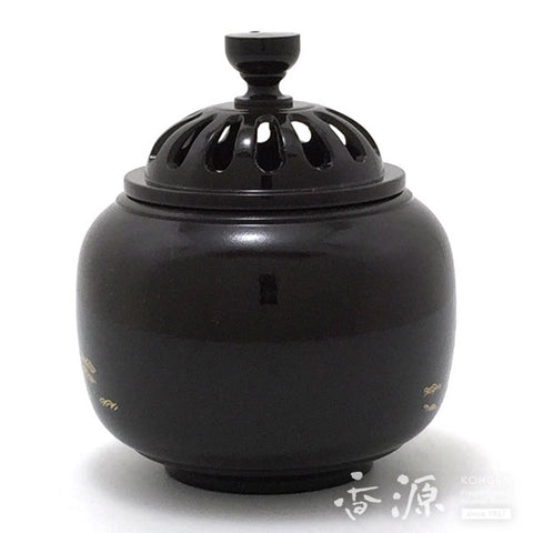 Takaoka Metalwork Incense Burner, Sunrise Pine