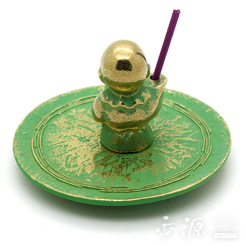 Takaoka Metalwork Incense Holder, Jizo