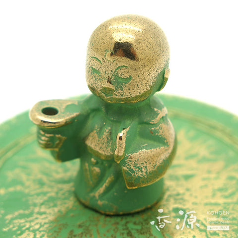 Takaoka Metalwork Incense Holder, Jizo
