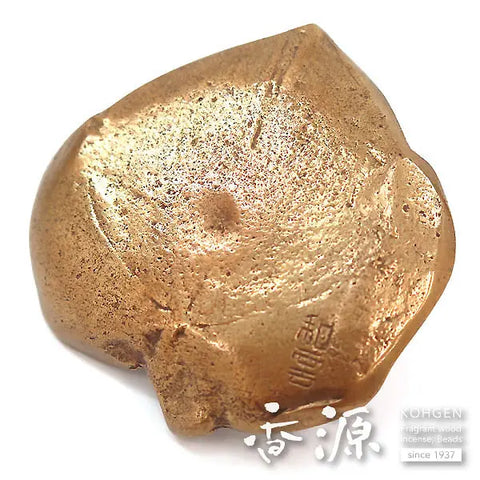 Takaoka Metalwork Frog Incense Holder, Frog on Grapes (Small)