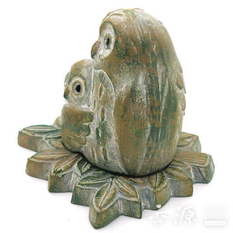 Takaoka Metalwork Inverted Incense Burner, Owl