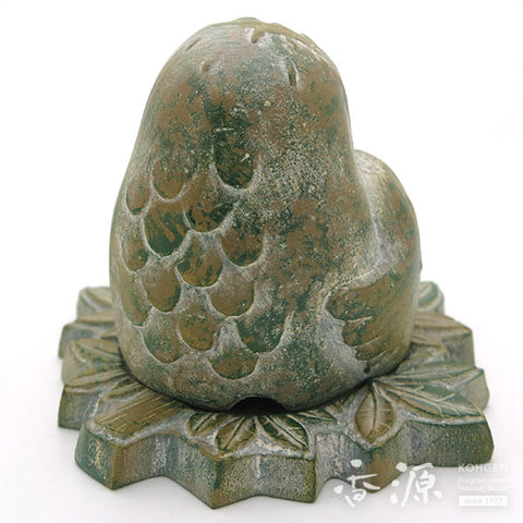 Takaoka Metalwork Inverted Incense Burner, Owl