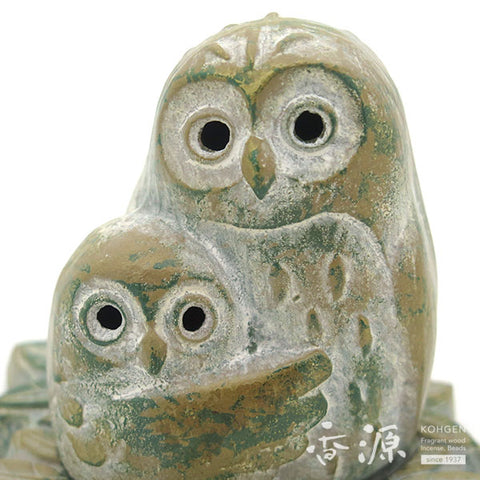 Takaoka Metalwork Inverted Incense Burner, Owl