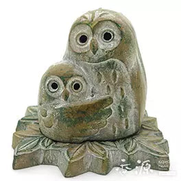Upside down incense burner