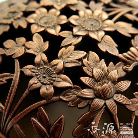 Chrysanthemum incense burner