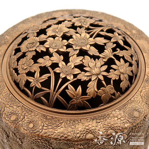 Chrysanthemum incense burner
