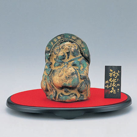 Takaoka Metalwork Fukutanuki Incense Burner