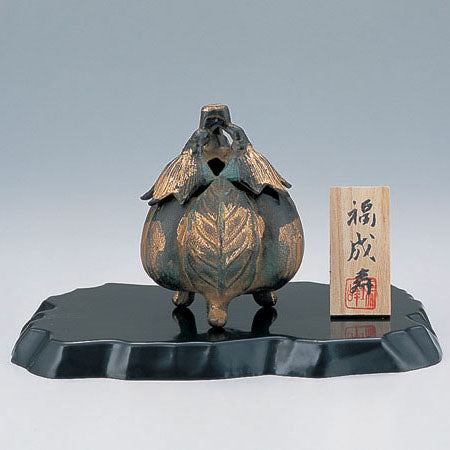 Takaoka Metalwork Fukunasu Incense Burner