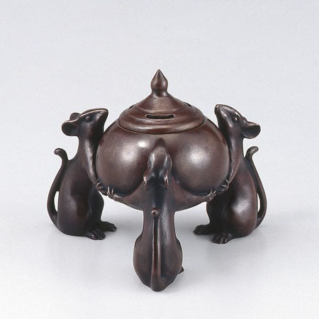 Takaoka Metalwork Takara Incense Burner
