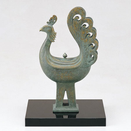 Takaoka Metalwork Phoenix Incense Burner