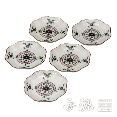 Kutani ware plate set