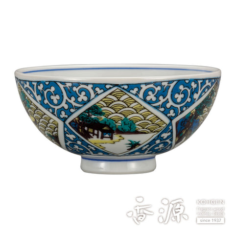 Kutani yaki rice bowl