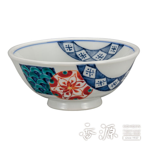 Kutani yaki rice bowl