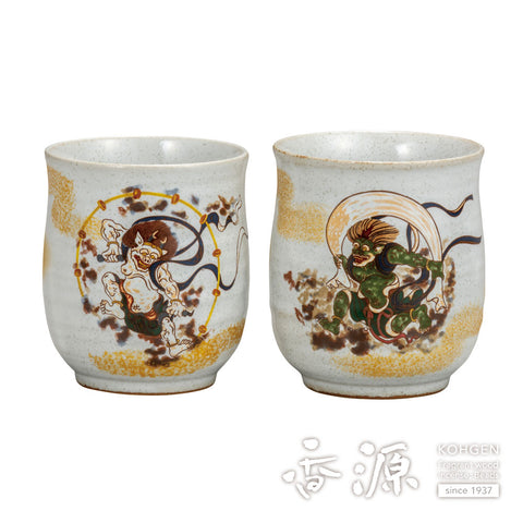 Kutani ware teacup