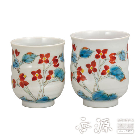 Kutani ware teacup