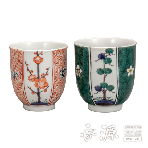Kutani ware teacup