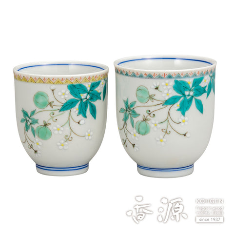 Kutani ware teacup