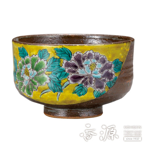 Kutani ware matcha bowl